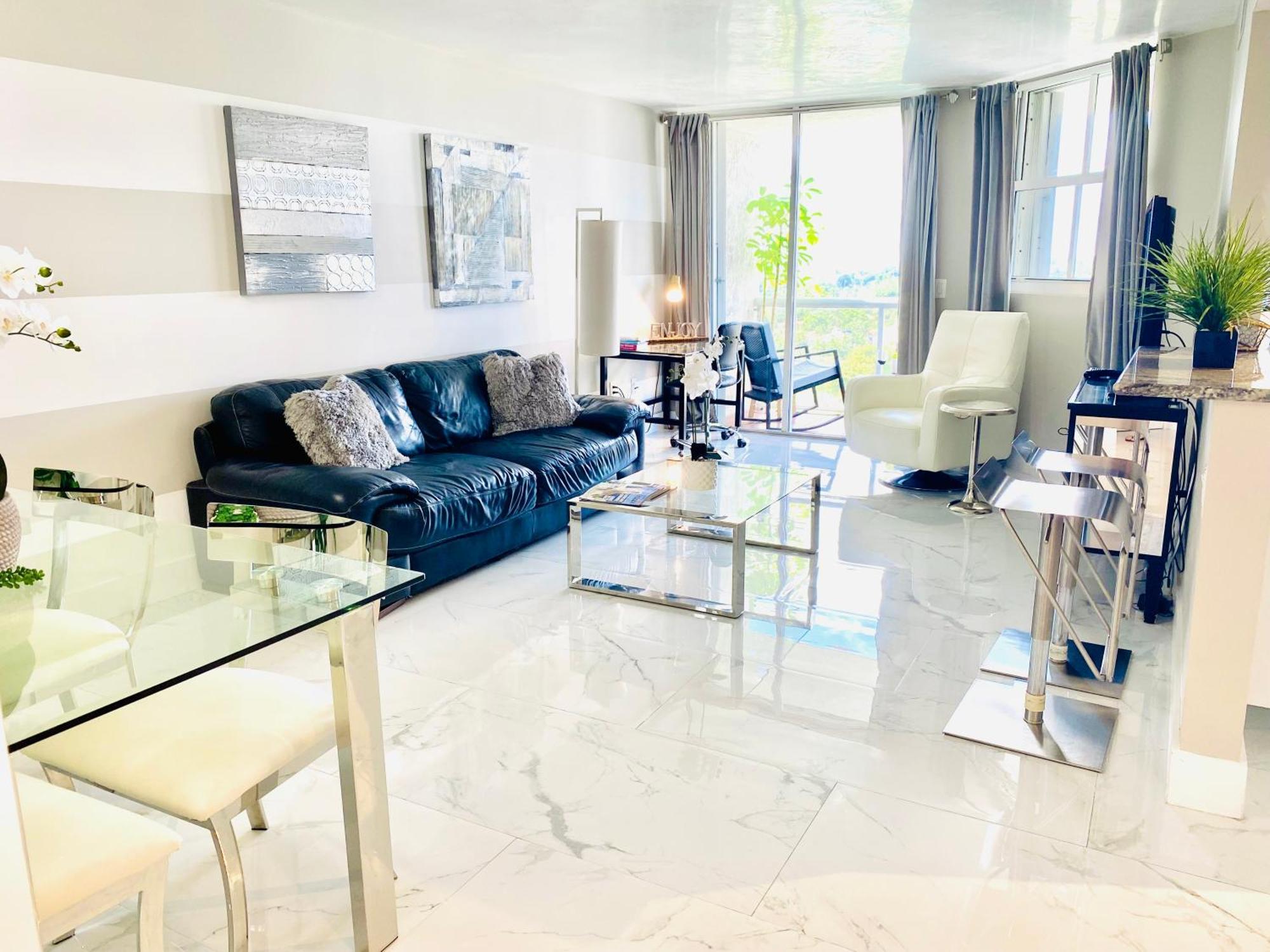 Apartment Ocean Bay Views 2bdr 2bath Parking Miami Beach